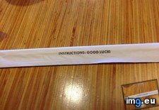 Tags: chopsticks, funny, inspirational, words (Pict. in My r/FUNNY favs)