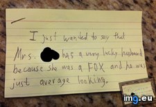 Tags: friday, funny, mom, note, old, one, passed, students, wrote (Pict. in My r/FUNNY favs)