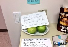 Tags: angry, food, funny, left, missed, note, stolen, worker (Pict. in My r/FUNNY favs)