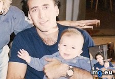 Tags: baby, cage, claim, fame, funny, held, nicolas (Pict. in My r/FUNNY favs)