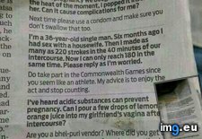 Tags: funny, indian, newspaper, questions, sex (Pict. in My r/FUNNY favs)