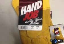 Tags: boss, funny, genius, gloves, handed, label, product, work (Pict. in My r/FUNNY favs)