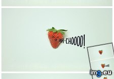 Tags: funny, sneeze, strawberry (Pict. in My r/FUNNY favs)