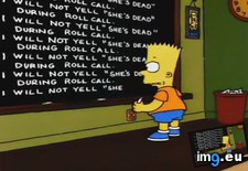 Tags: chalkboard, funny, punishment, simpsons, thespimpsons (Pict. in My r/FUNNY favs)