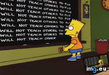 Tags: chalkboard, funny, punishment, simpsons, thespimpsons (Pict. in My r/FUNNY favs)