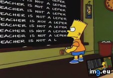 Tags: chalkboard, funny, punishment, simpsons, thespimpsons (Pict. in My r/FUNNY favs)