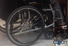Tags: company, for, funny, unfortunate, wheelchair (Pict. in My r/FUNNY favs)