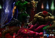 Tags: brutal, delightful, doom, gaming, wallpaper (Pict. in My r/GAMING favs)