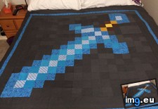 Tags: aunt, awesome, finished, gaming, minecraft, quilt (Pict. in My r/GAMING favs)