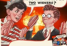 Tags: bill, eat, gee, how, mom, two, wieners, you (Pict. in Rehost)