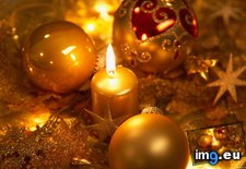Tags: candle, golden, ornaments (Pict. in 1920x1200 wallpapers HD)