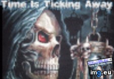 Tags: grim, reaper, ticking, time (GIF in Evil, dark GIF's - avatars and horrors)