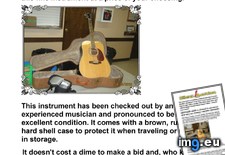 Tags: auction, guitar, silent (Pict. in Westman Jams Images)