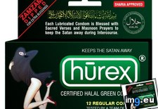 Tags: approved, condoms, halal, hurex, muslims, satan, sharia (Pict. in Rehost)
