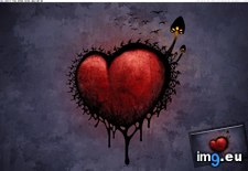 Tags: dark, heart, wallpaper (Pict. in Hearts Wallpapers)
