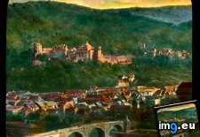 Tags: castle, city, heidelberg, neckar, old, sunset (Pict. in Branson DeCou Stock Images)