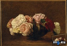 Tags: bowl, fantin, henri, latour, roses (Pict. in Metropolitan Museum Of Art - European Paintings)