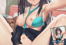 Tags: bra, fingers, hentai, panties, way, wet (Pict. in My r/HENTAI favs)
