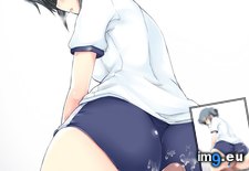 Tags: ass, butt, cum, doggy, girl, hentai, outfit, school, track, uncensored (Pict. in Panda-Kun)