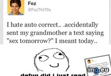 Tags: autocorrect, funny, hate, tweet (Pict. in Rehost)
