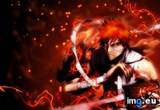 Tags: anime, fire, ichigo (Pict. in Anime wallpapers and pics)