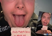 Tags:  (Pict. in Joseph Huffer 19yo UK fag exposed)