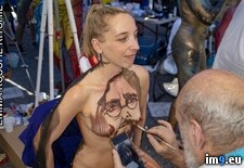 Tags: amateur, bodypainting, emmaroscheritchie, exposed, nudist, public (Pict. in Emma Rosche-Ritchie nude in public)