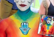 Tags: amateur, bodypainting, emmaroscheritchie, exposed, nudist, public (Pict. in Emma Rosche-Ritchie nude in public)