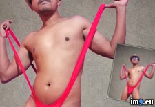 Tags:  (Pict. in Jamesleon69 mankini thong)