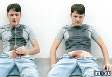 Tags: fag, faggot, foreskin, gay, jeans, piss, pissing, slut (Pict. in MY PICTURES)