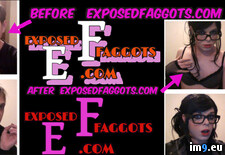 Tags:  (Pict. in Exposed sissy faggot Humiliation sissy fag)