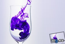 Tags: drop, glass, ink, water (Pict. in 1920x1200 wallpapers HD)