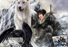 Tags: d50pzjl, ghost, jon, mcnealy (Pict. in Game of Thrones ART (A Song of Ice and Fire))
