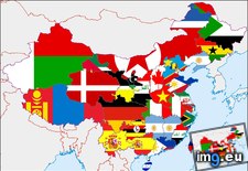 Tags: china, country, flag, map, population, provinces, showing, similar (Pict. in My r/MAPS favs)