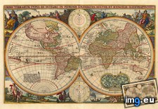 Tags: antique, map, nicolaas, visscher, world (Pict. in My r/MAPS favs)