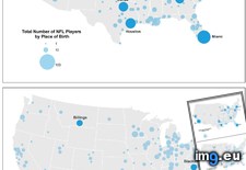 Tags: birth, comparison, nfl, number, place, players, total (Pict. in My r/MAPS favs)