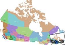 Tags: canadian, concept, map, provinces (Pict. in My r/MAPS favs)