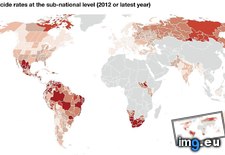 Tags: homicide, map, people, rates, world (Pict. in My r/MAPS favs)