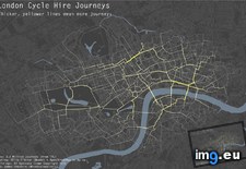 Tags: cycle, hire, journeys, london (Pict. in My r/MAPS favs)