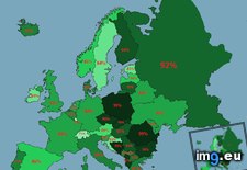Tags: europe, immigrant, map, native, non, percentages, population, showing (Pict. in My r/MAPS favs)