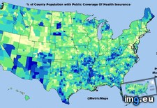 Tags: county, coverage, health, insurance, population, public (Pict. in My r/MAPS favs)