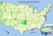 Tags: acs, average, county, percent, population, races, source, total, two, year (Pict. in My r/MAPS favs)