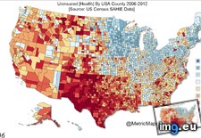 Tags: county, gif, health, uninsured, usa (GIF in My r/MAPS favs)