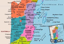 Tags: belize, map, political (Pict. in My r/MAPS favs)