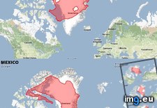 Tags: 696x2484, countries, greenland, map, maps, mercator, putting (Pict. in My r/MAPS favs)