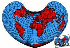 Tags: bonne, earth, gif, map, projection, spinning (GIF in My r/MAPS favs)