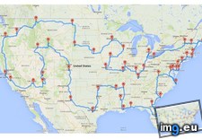 Tags: contiguous, hitting, perfect, road, source, states, trip (Pict. in My r/MAPS favs)