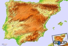 Tags: iberian, map, peninsula, topographic (Pict. in My r/MAPS favs)