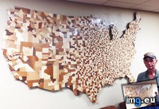 Tags: 2048x1536, blocks, carved, counties, map, usa, wooden (Pict. in My r/MAPS favs)