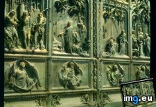Tags: cathedral, detail, doors, duomo, lodovico, milan, pogliaghi (Pict. in Branson DeCou Stock Images)